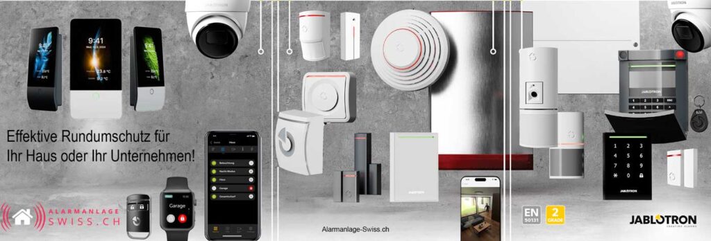 Alarmanlage Swiss für die Schweiz Security Alarm Überwachungslösungen Alarmanlage Beratung – Planung – Installation – Service