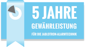 Jablotron 100 5 Jahre_Garantie alarmanlage-swiss.ch